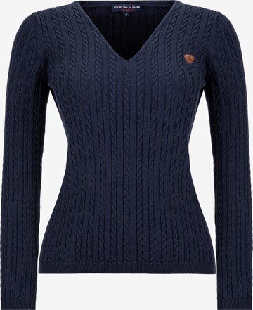 Giorgio di Mare Sweater 'Manon' in Blue: front