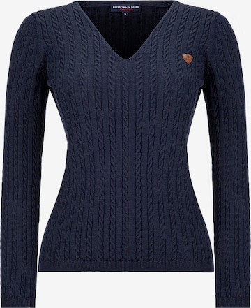 Giorgio di Mare - Pullover 'Manon' em azul: frente