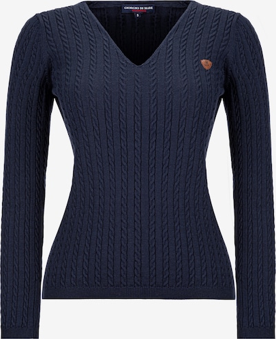Giorgio di Mare Sweater 'Manon' in marine blue / Brown, Item view