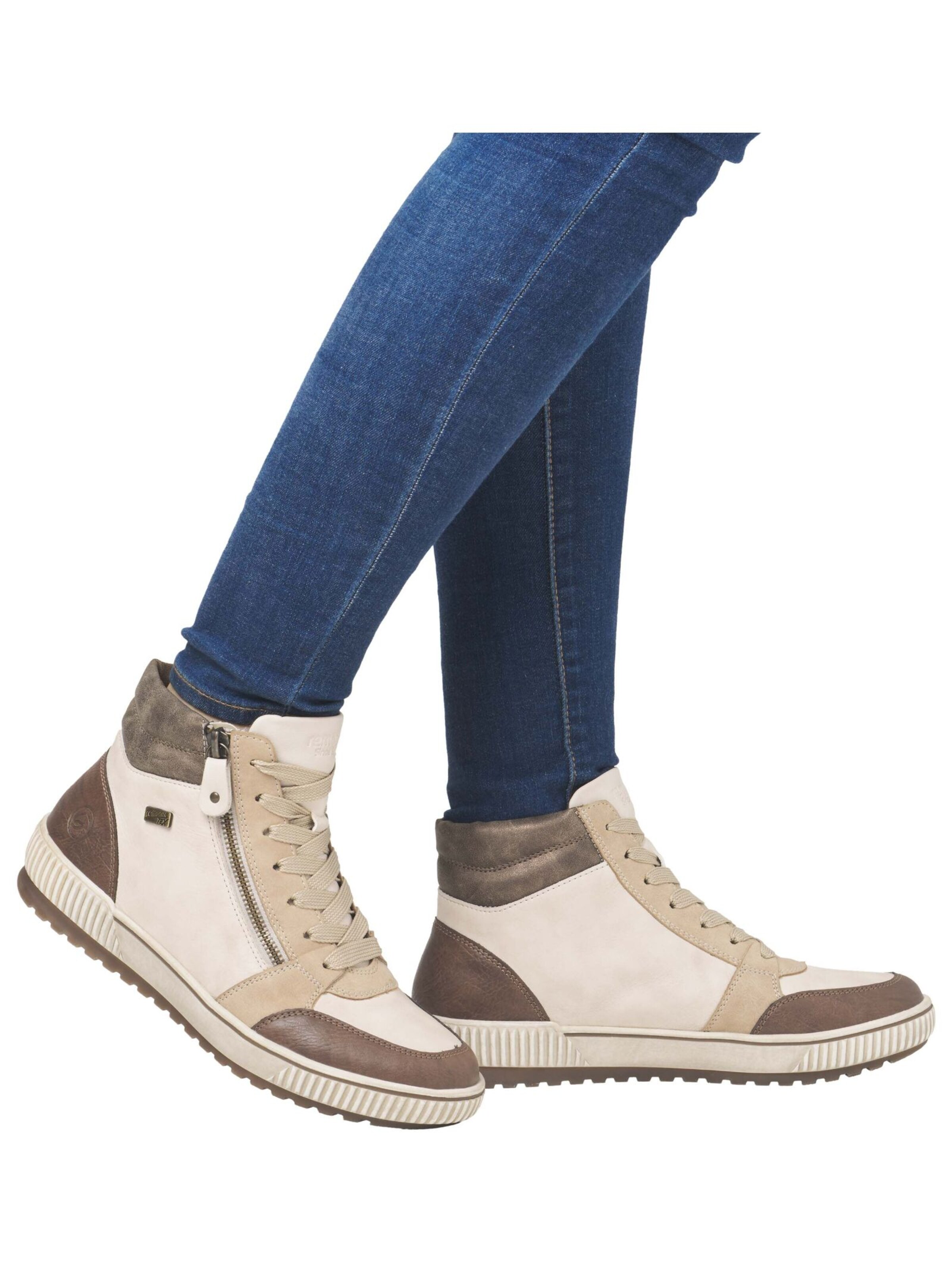 Sneaker alta di REMONTE in beige