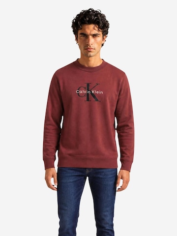 Sweat-shirt Calvin Klein Jeans en marron