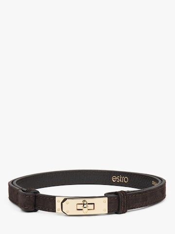 Estro Gürtel '199'‌‌‌‌‌‌ in Braun: Vorderseite