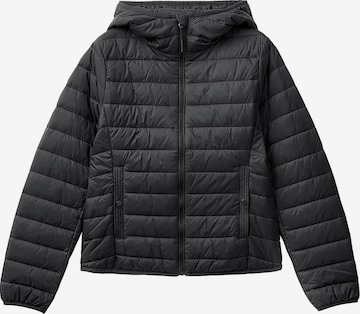 UNITED COLORS OF BENETTON Winter Jacket in Black: front