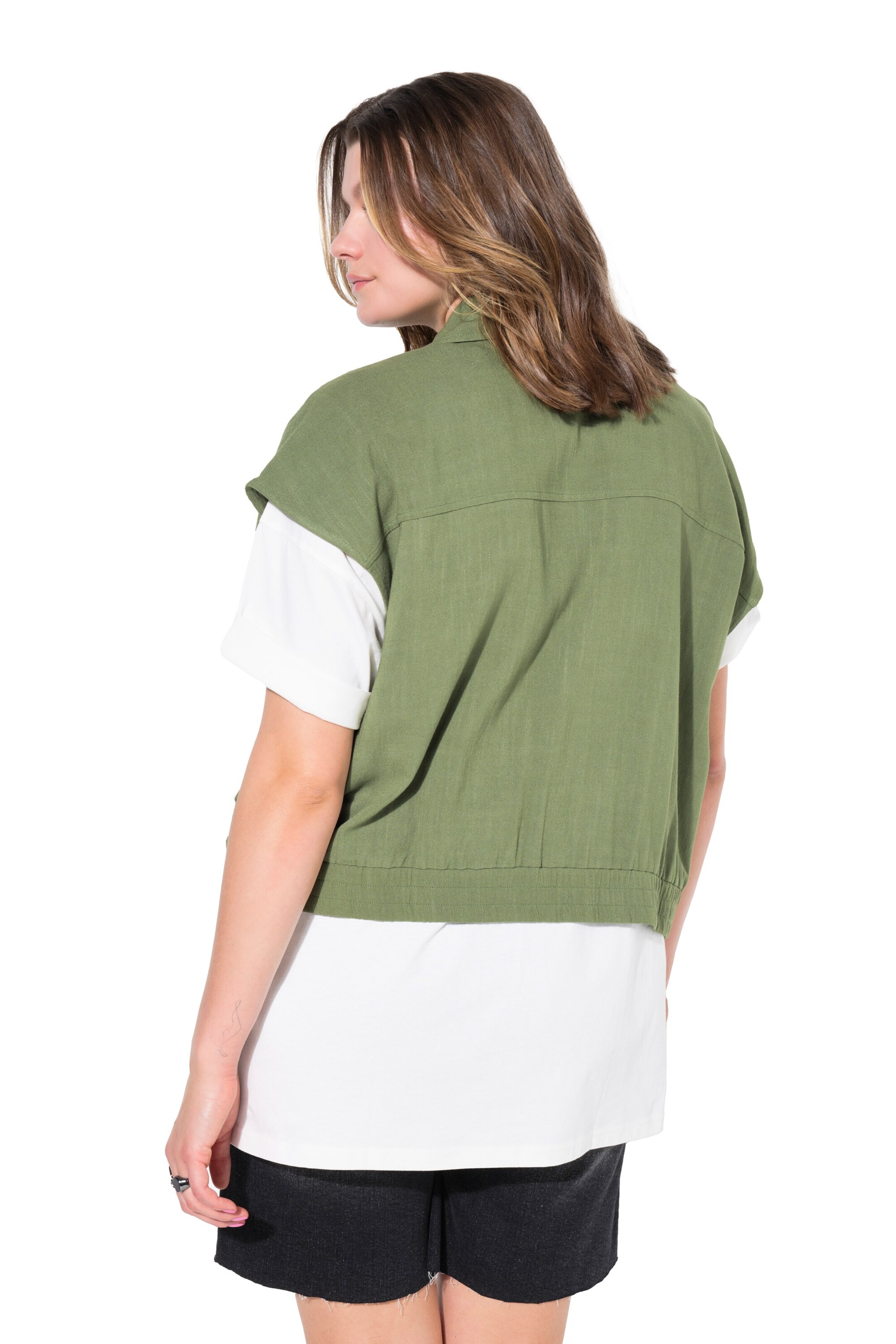 Studio Untold Vest in Green