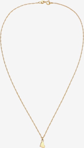 ELLI Ketting 'Herz' in Goud: voorkant