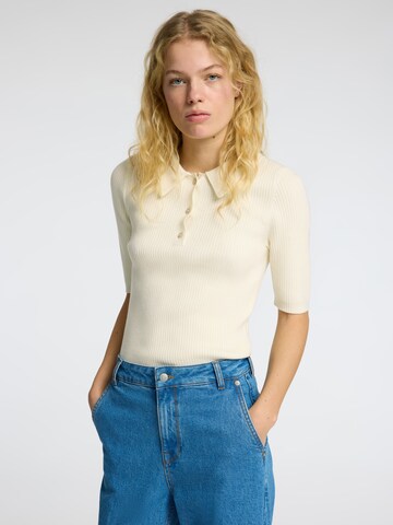 Pull-over 'SLFHELEN' SELECTED FEMME en beige