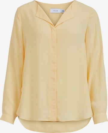 VILA Blouse in Yellow: front