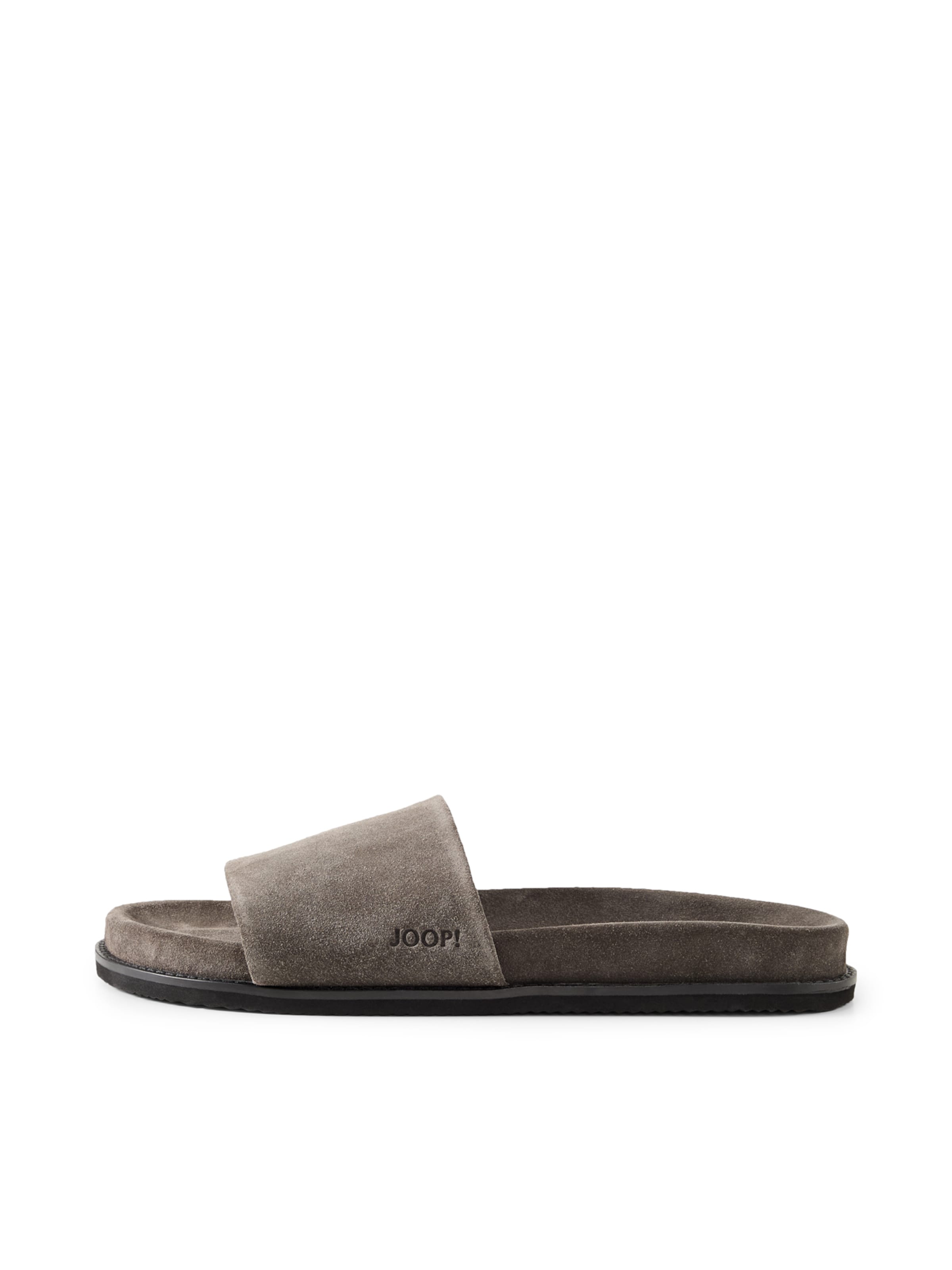 Sandales 'Velluto Stampa Gianluca' JOOP! en gris : devant