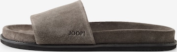 JOOP! Sandal 'Velluto Stampa Gianluca' in Grey: front