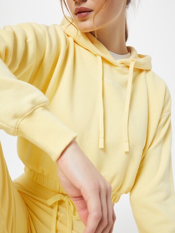 Champion Authentic Athletic Apparel Sweatshirt in Yellow