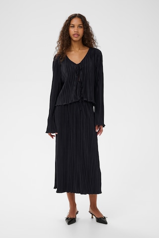 SAINT TROPEZ - Casaco de malha 'ZuniSZ' em preto