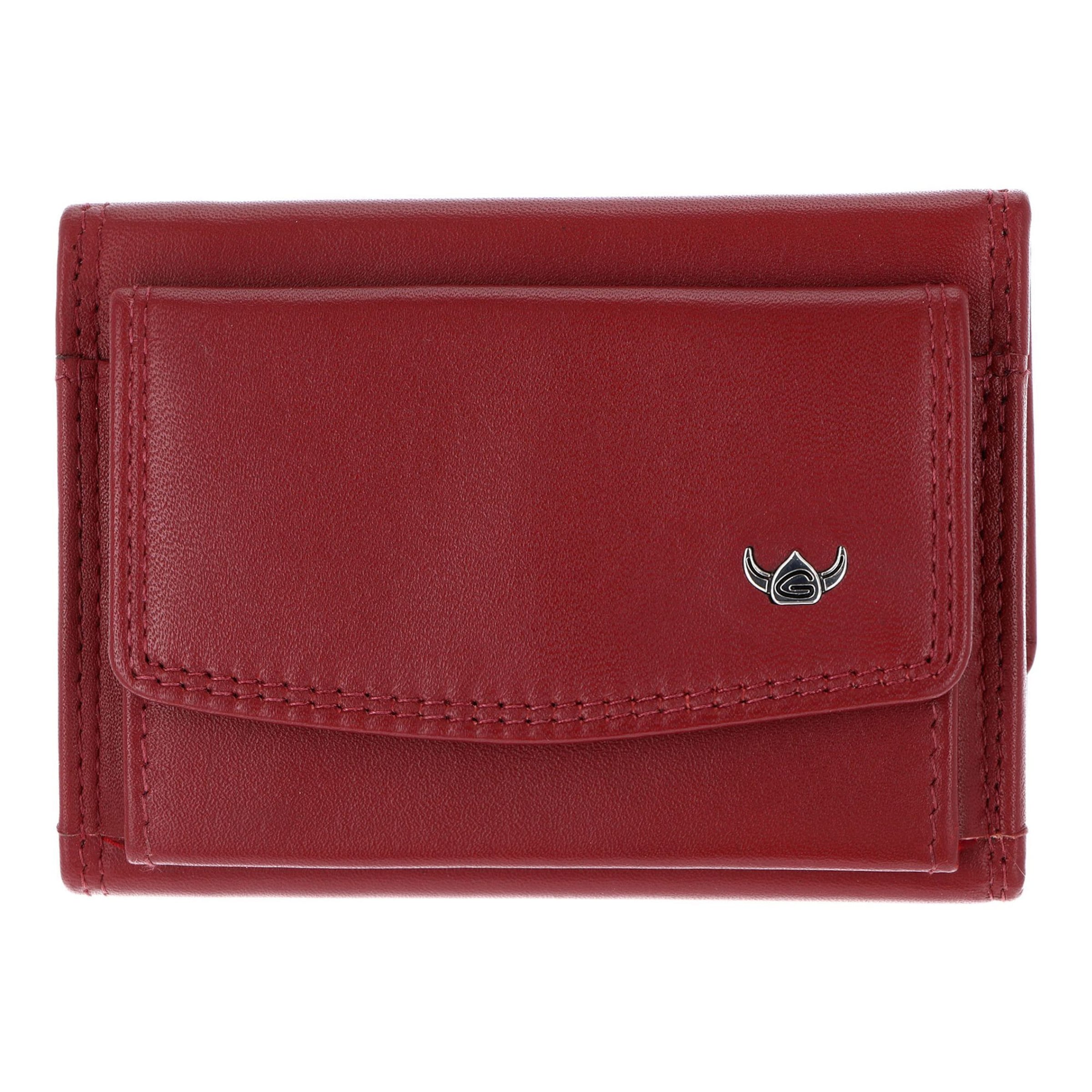 GOLDEN HEAD Portemonnaie 'Polo' in Rot: Vorderseite