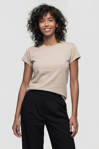 alife & kickin Shirt 'TheresAK A' in Beige: voorkant