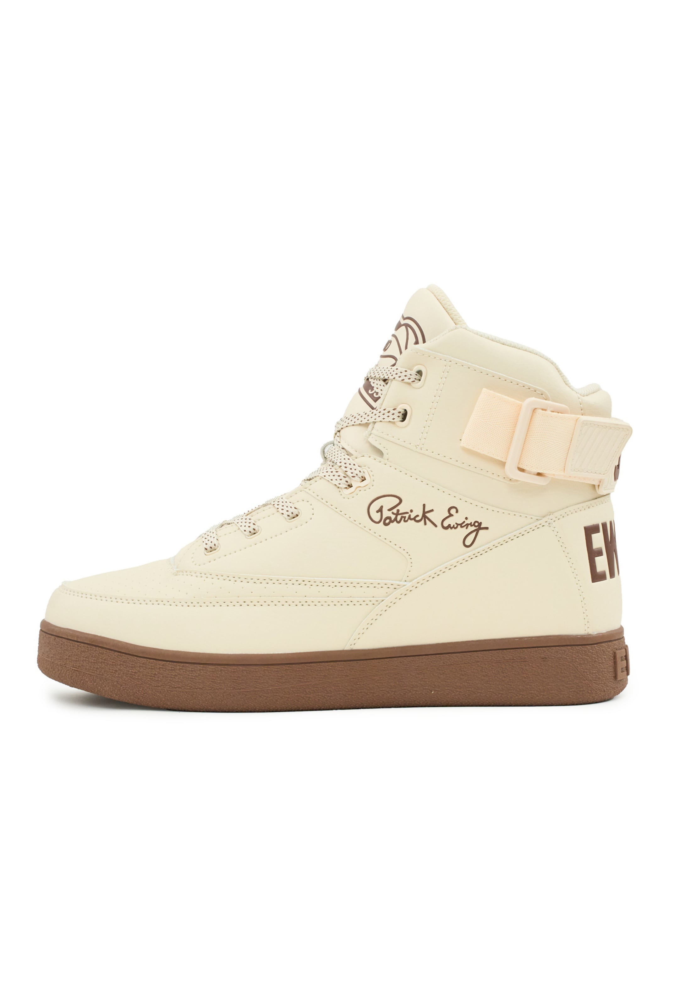 Ewing Sneakers hoog 'Rebound 33' in Beige: voorkant