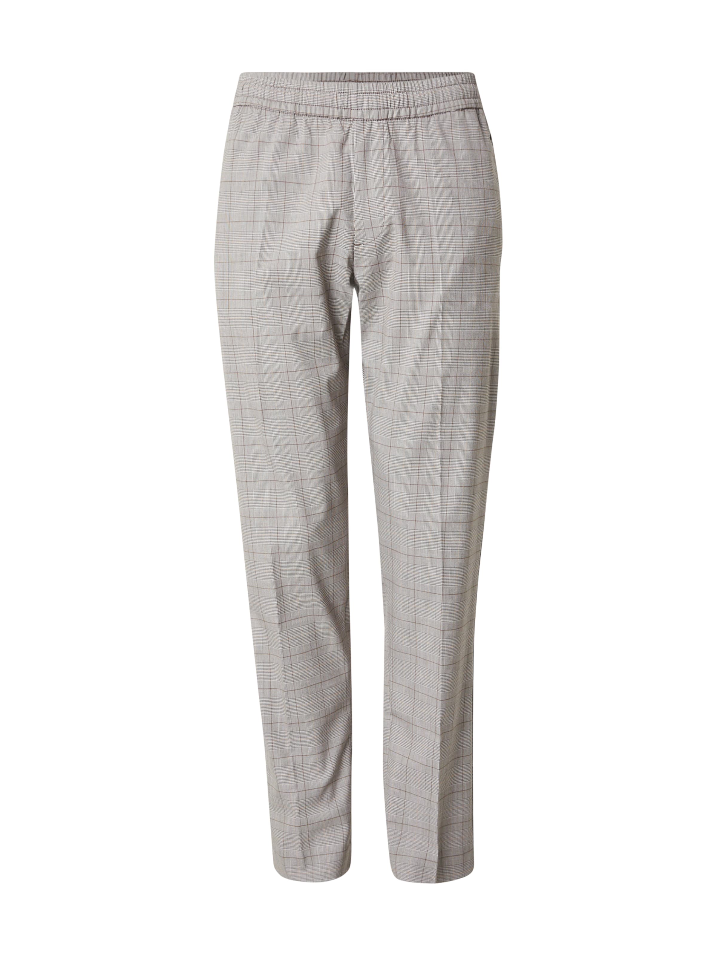 JACK & JONES Viikidega püksid 'KANE EDWIN', värv beež: eest vaates