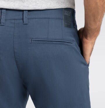 MAC Slimfit Chinohose in Blau