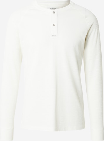 s.Oliver Shirt in Weiß: Vorderseite