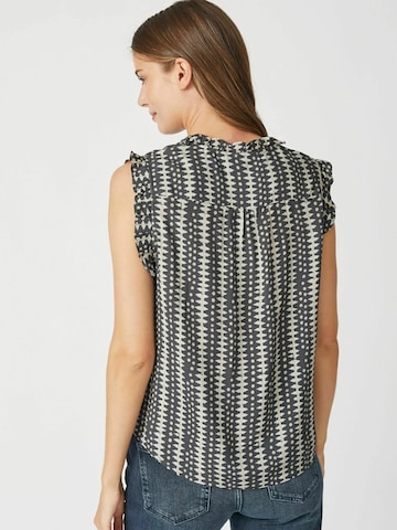 co'couture Bluse 'Caya' in Grün