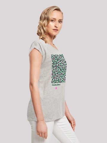 F4NT4STIC Shirt 'Leo Grün' in Grey