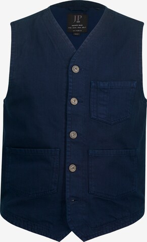 JP1880 Gilet in Blauw: voorkant