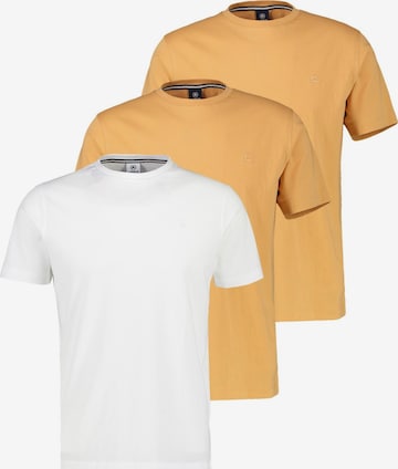 LERROS Shirt 'Basic' in Gelb: Vorderseite