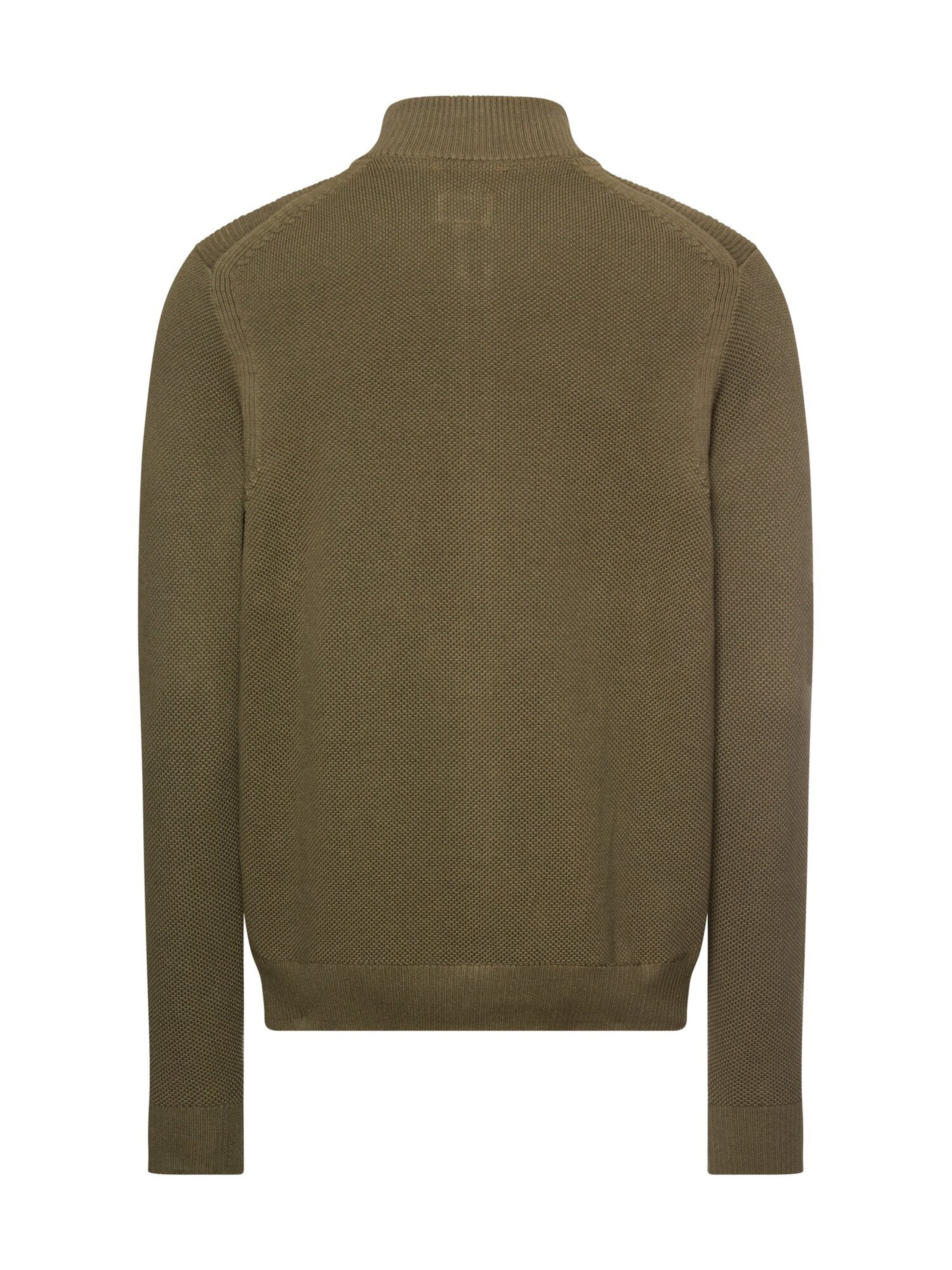 CAMEL ACTIVE Strickjacke in Grün