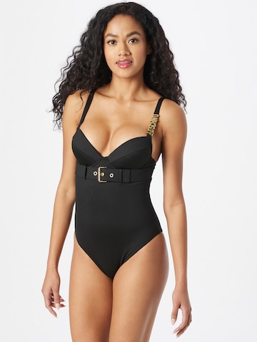 Moschino Underwear Strój kąpielowy 'Intero' w kolorze czarny: przód