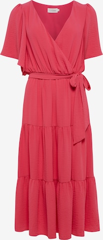 Tussah Dress 'LOUISA' in Pink: front