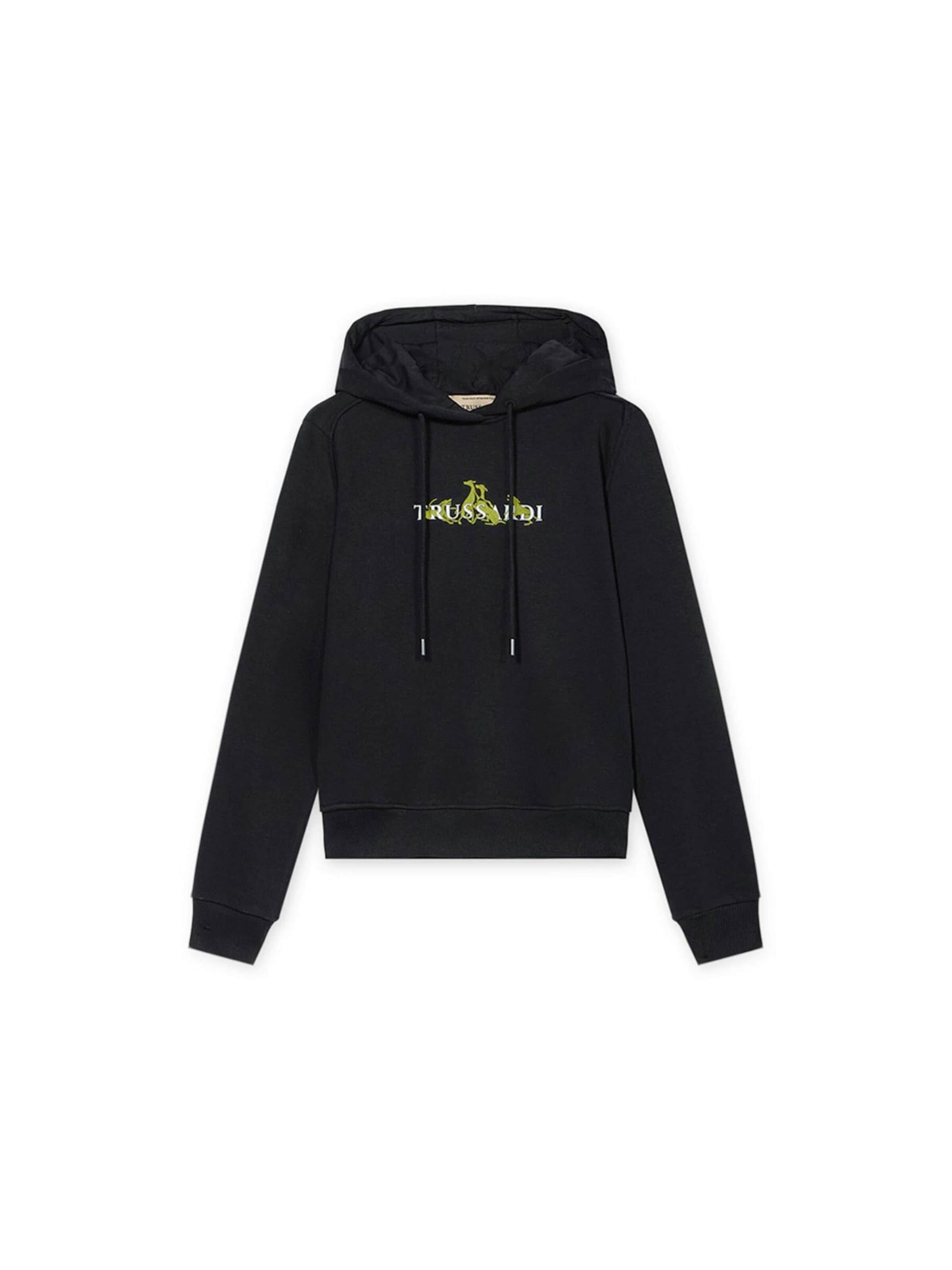 Trussardi - Jersey en negro: frente