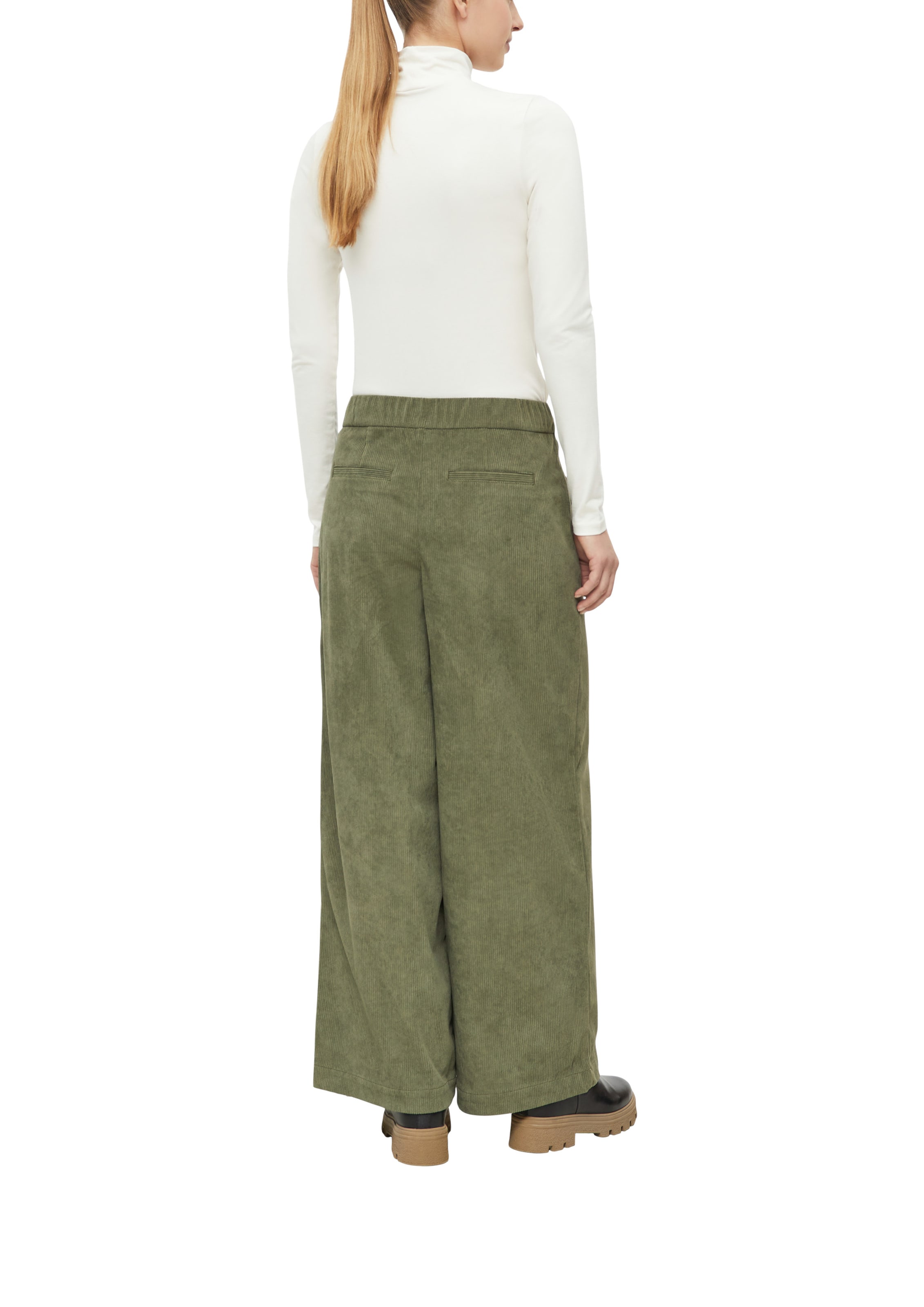 s.Oliver Loosefit Broek in Groen