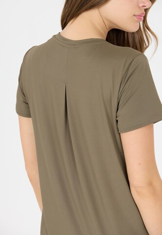 Athlecia Functioneel shirt 'Pacy V3' in Bruin