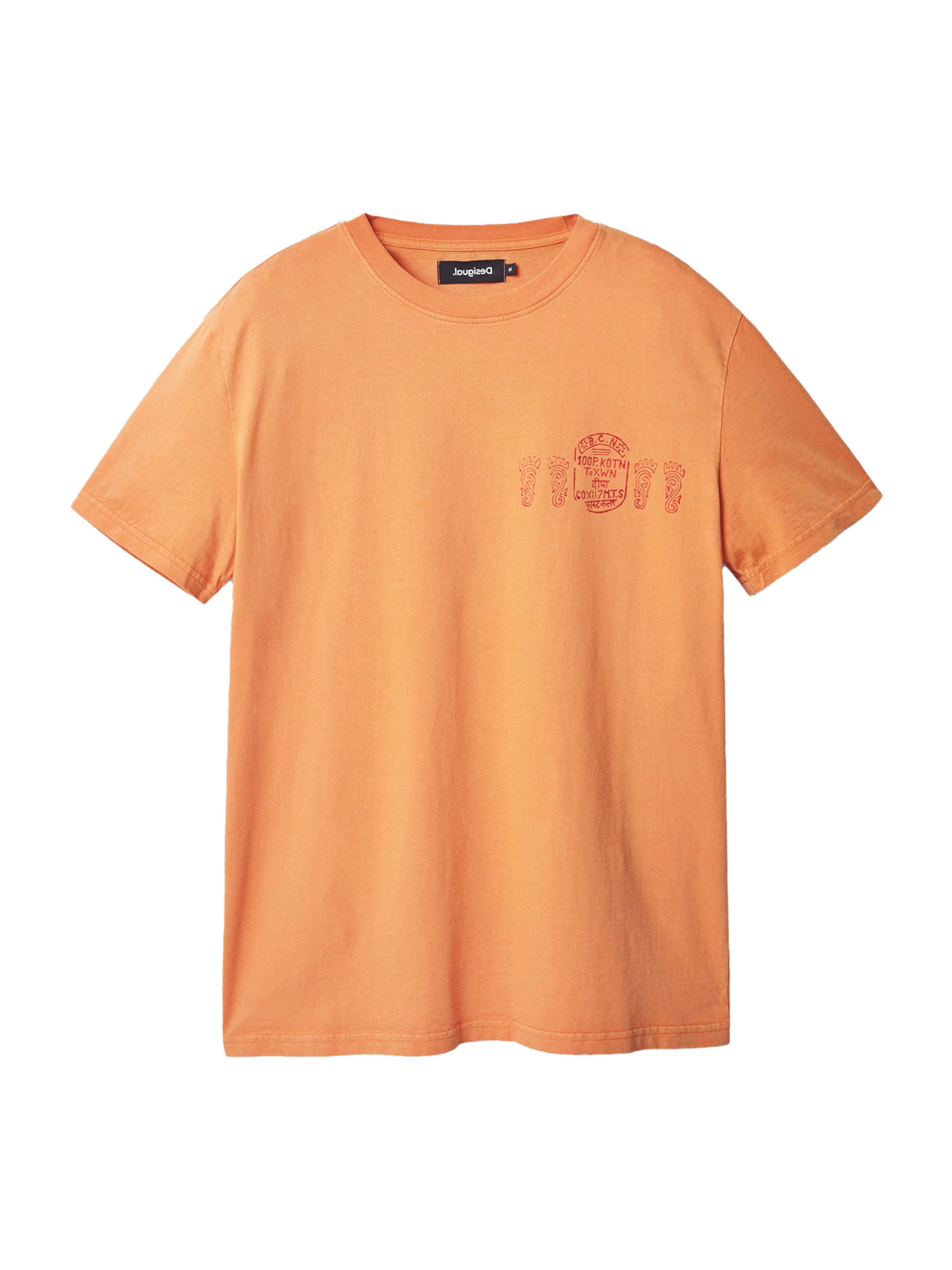 6B9zd Nuovi arrivi Desigual T-Shirt BARUCH in Arancione 