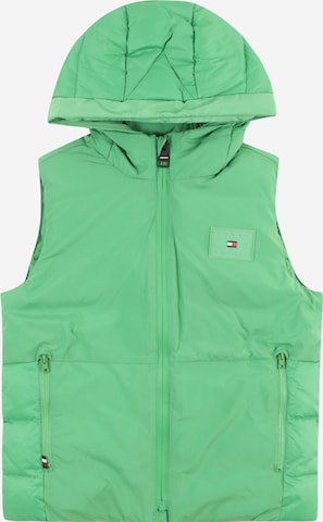 Gilet TOMMY HILFIGER en vert : devant