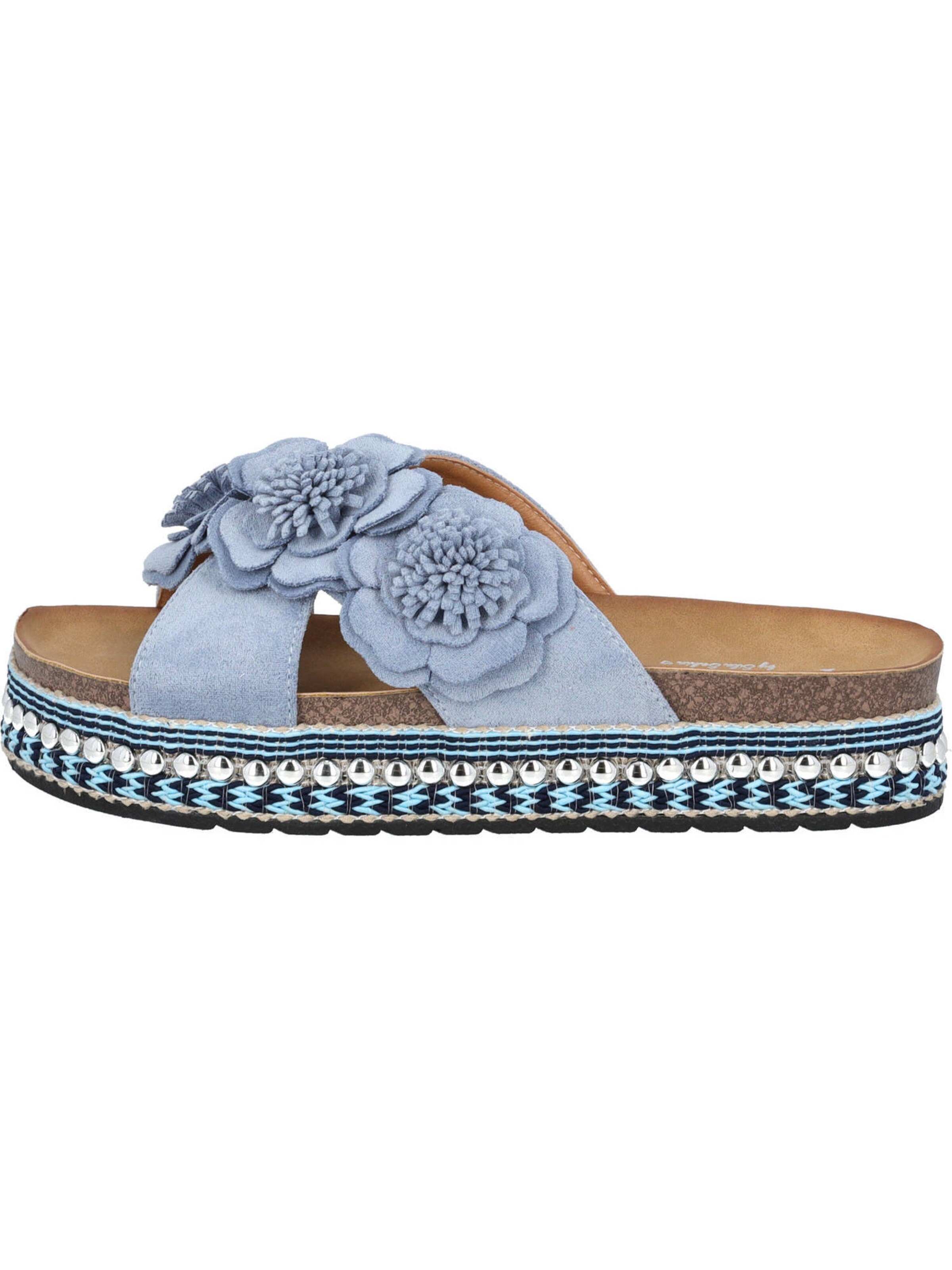 Palado by Sila Sahin Pantolette 'Dozial' in Blau