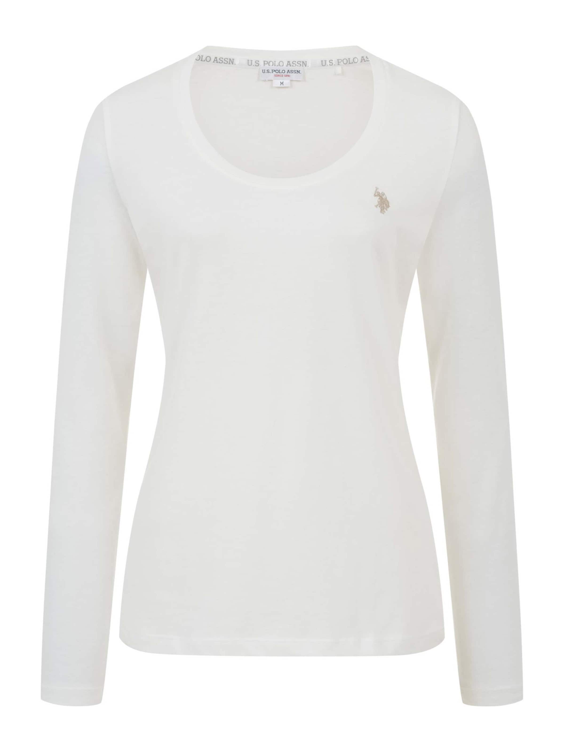U.S. POLO ASSN. Shirt in White: front