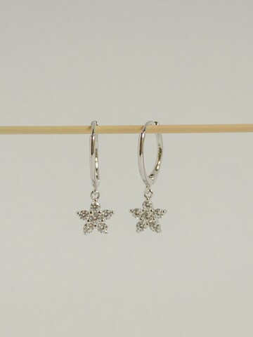 Hey Happiness Earrings 'Floweret' in Silver