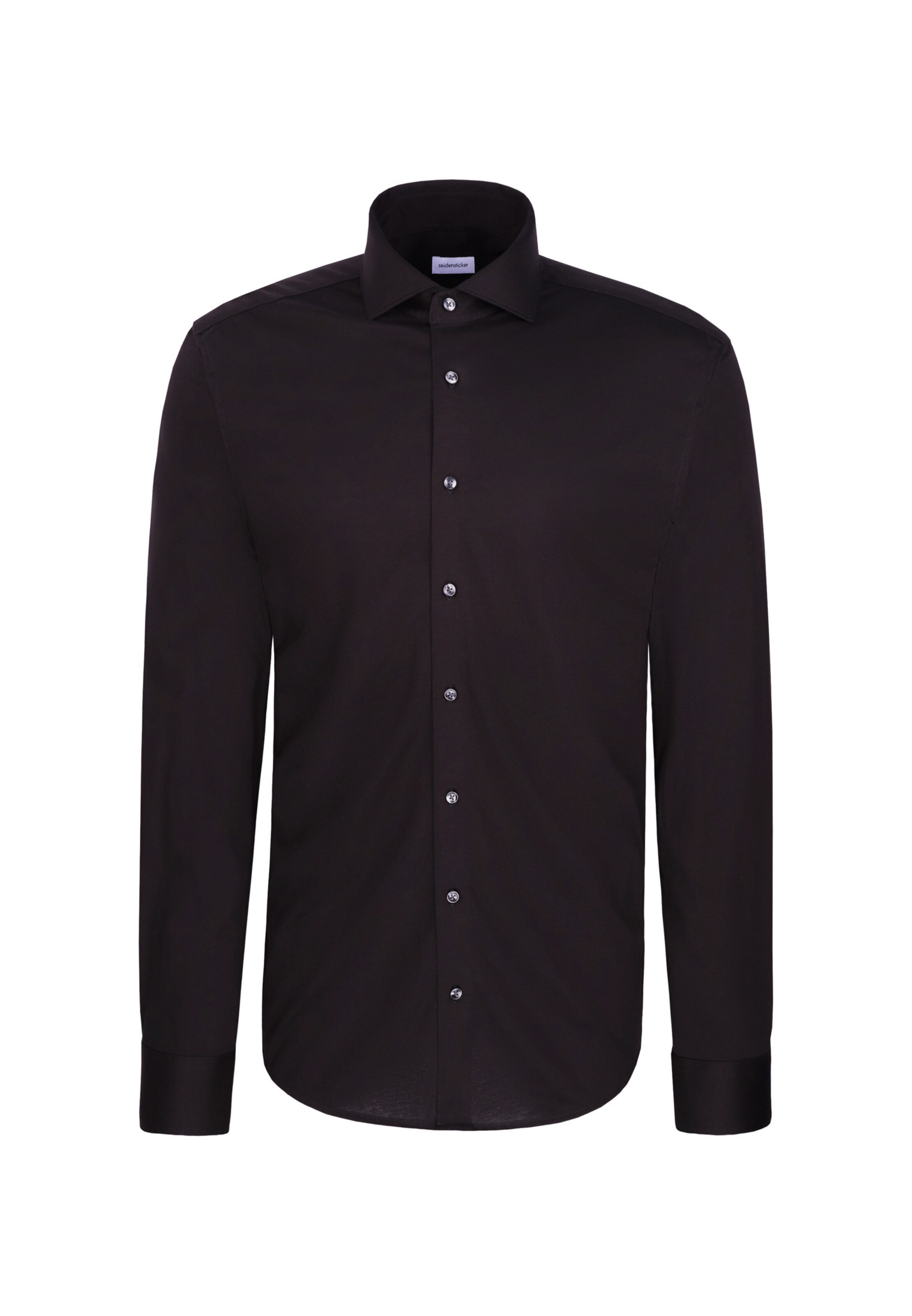 Coupe slim Chemise business SEIDENSTICKER en noir