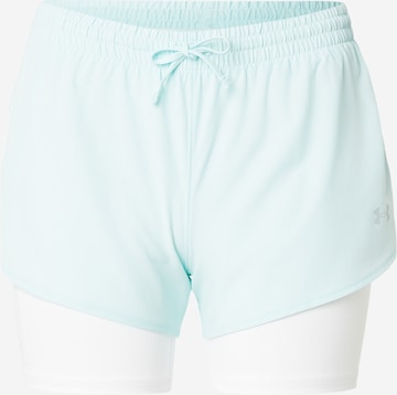 Regular Pantalon de sport 'Velociti Pro' UNDER ARMOUR en vert : devant