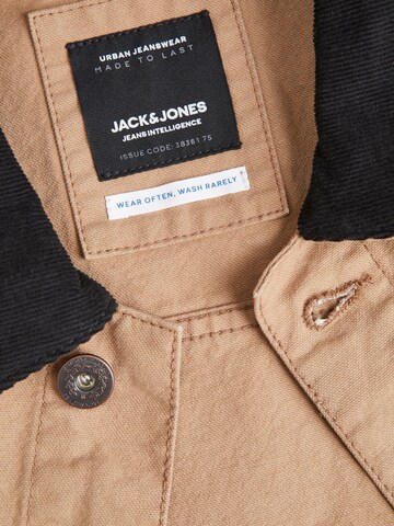 JACK & JONES Between-season jacket 'Derek' in Brown