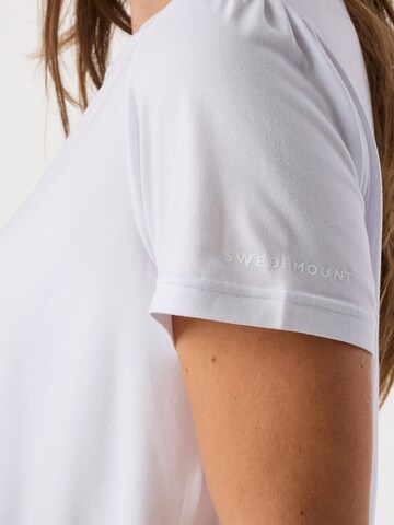 SWEDEMOUNT Performance shirt 'Core' in White