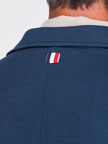 Coupe slim Veste de costume Ombre en bleu