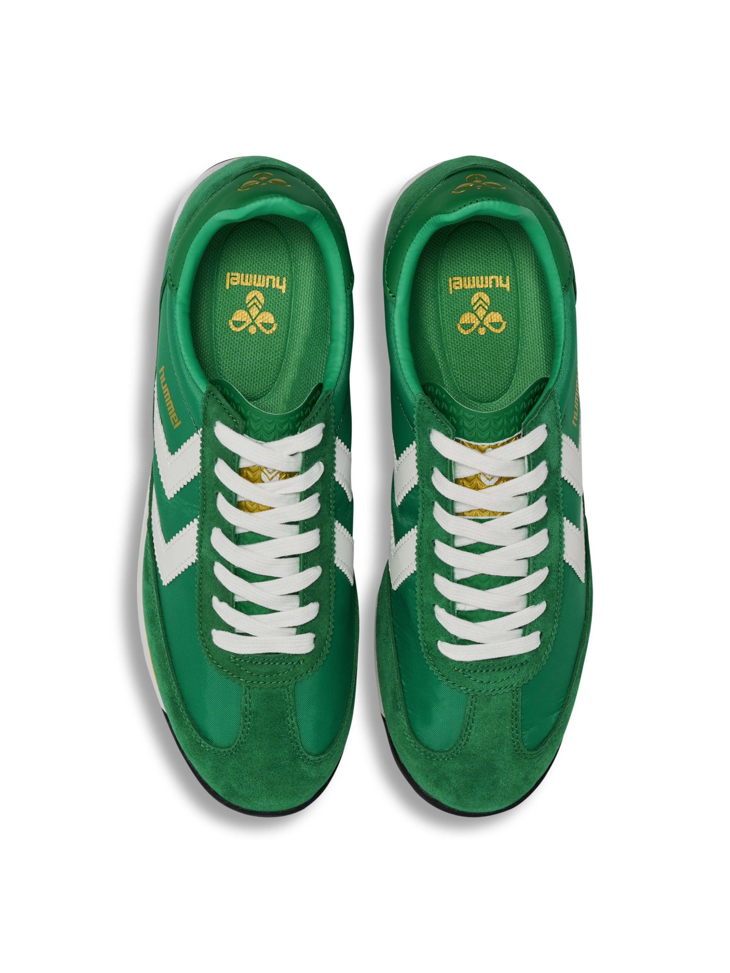 Hummel Platform trainers in Green