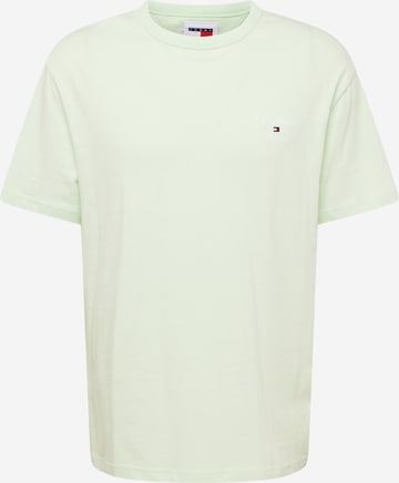 T-Shirt Tommy Jeans en vert : devant