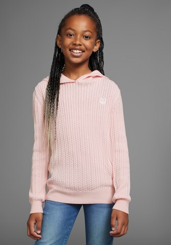 DELMAO Pullover in Pink: Vorderseite