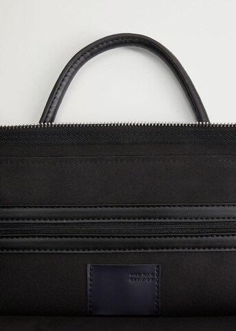 MANGO MAN Document Bag 'Newyork' in Black