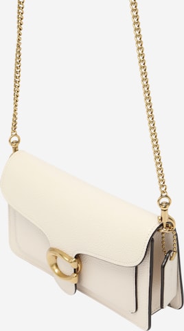 COACHTorba preko ramena 'TABBY CHAIN CLUTCH' - bijela boja: prednji dio