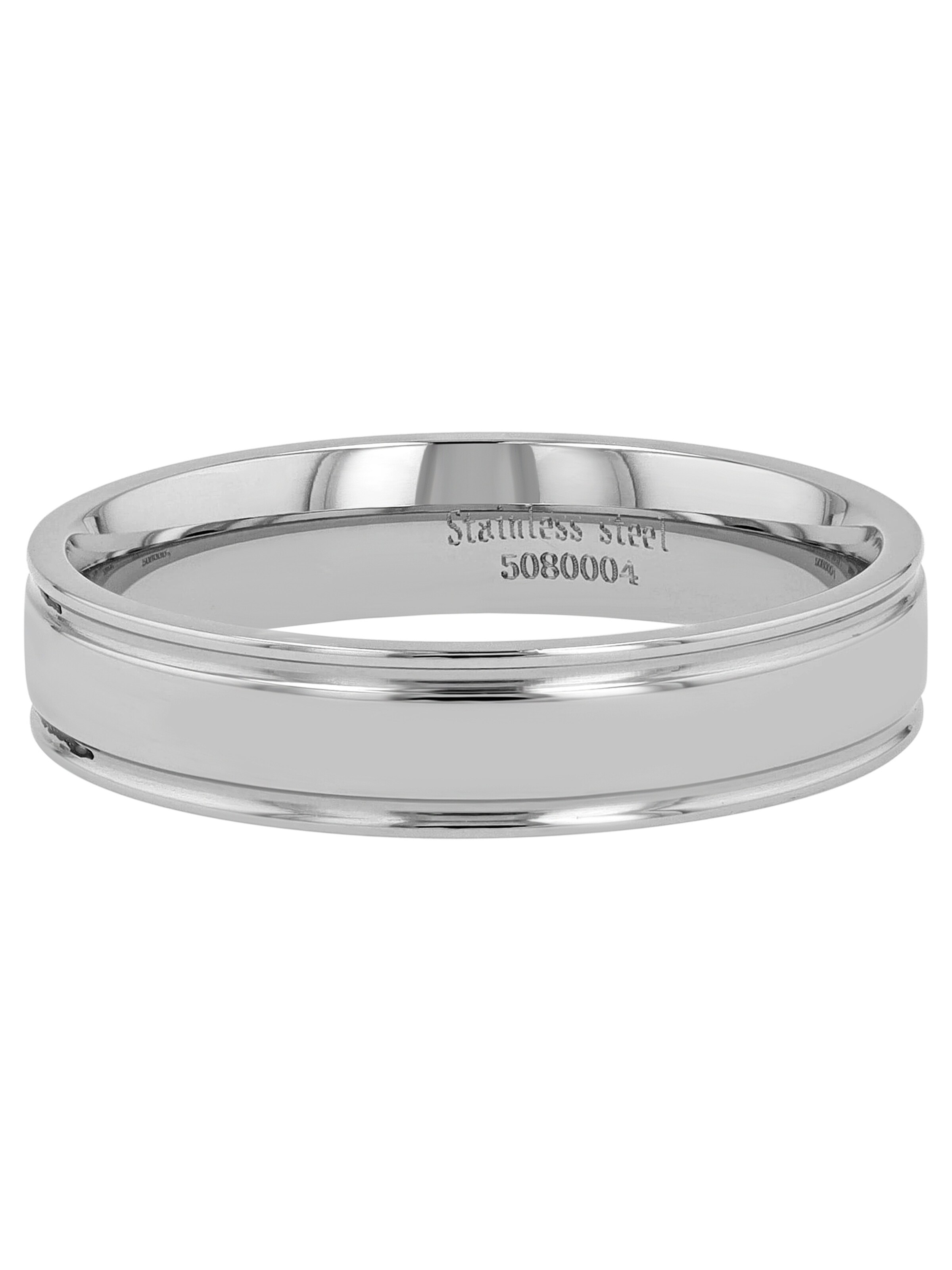 Akzent Ring 'Shining Aura, silberfarbig, langlebig' in Silver: front