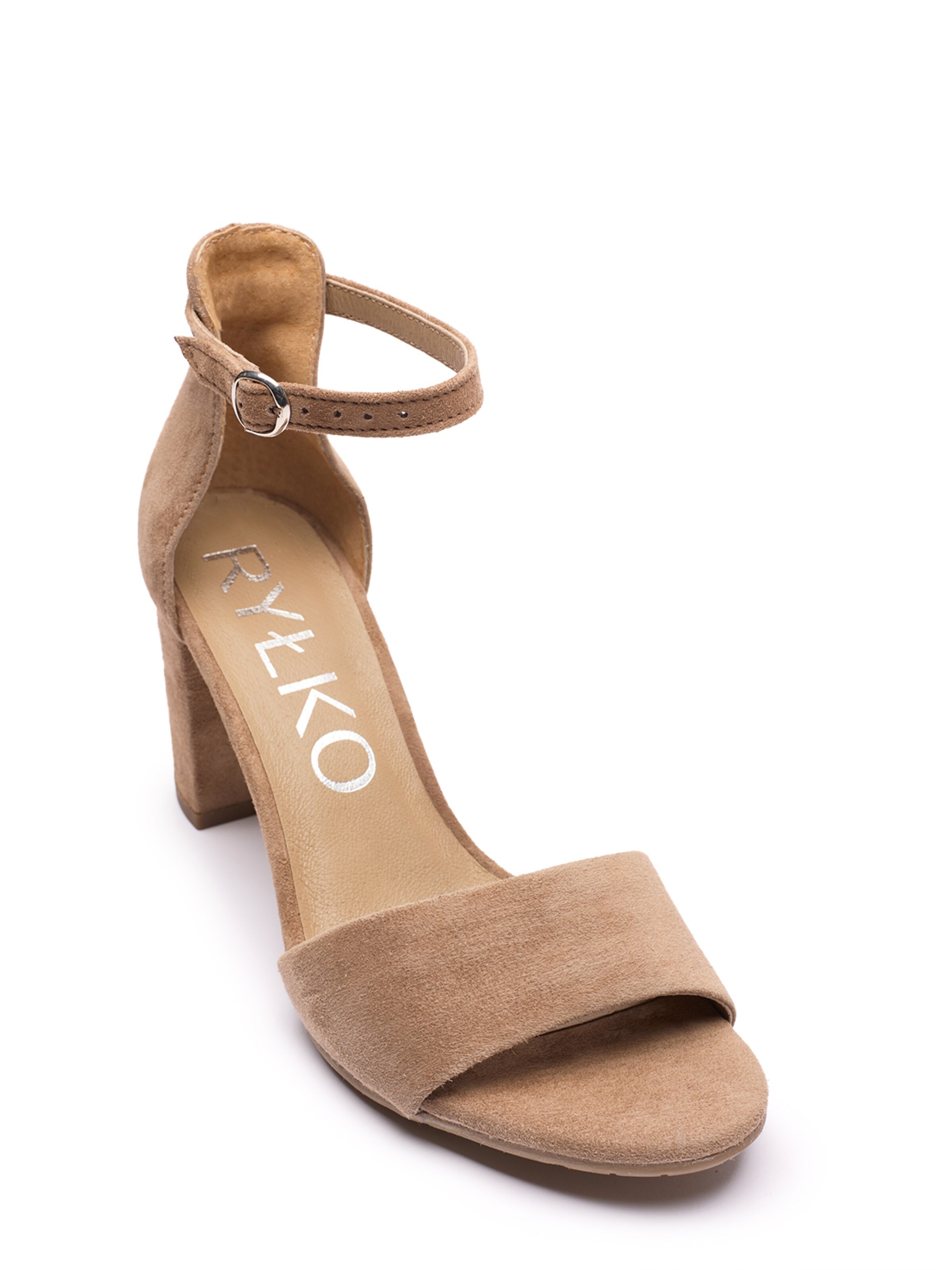 RYLKO Czółenka w kolorze brązowy