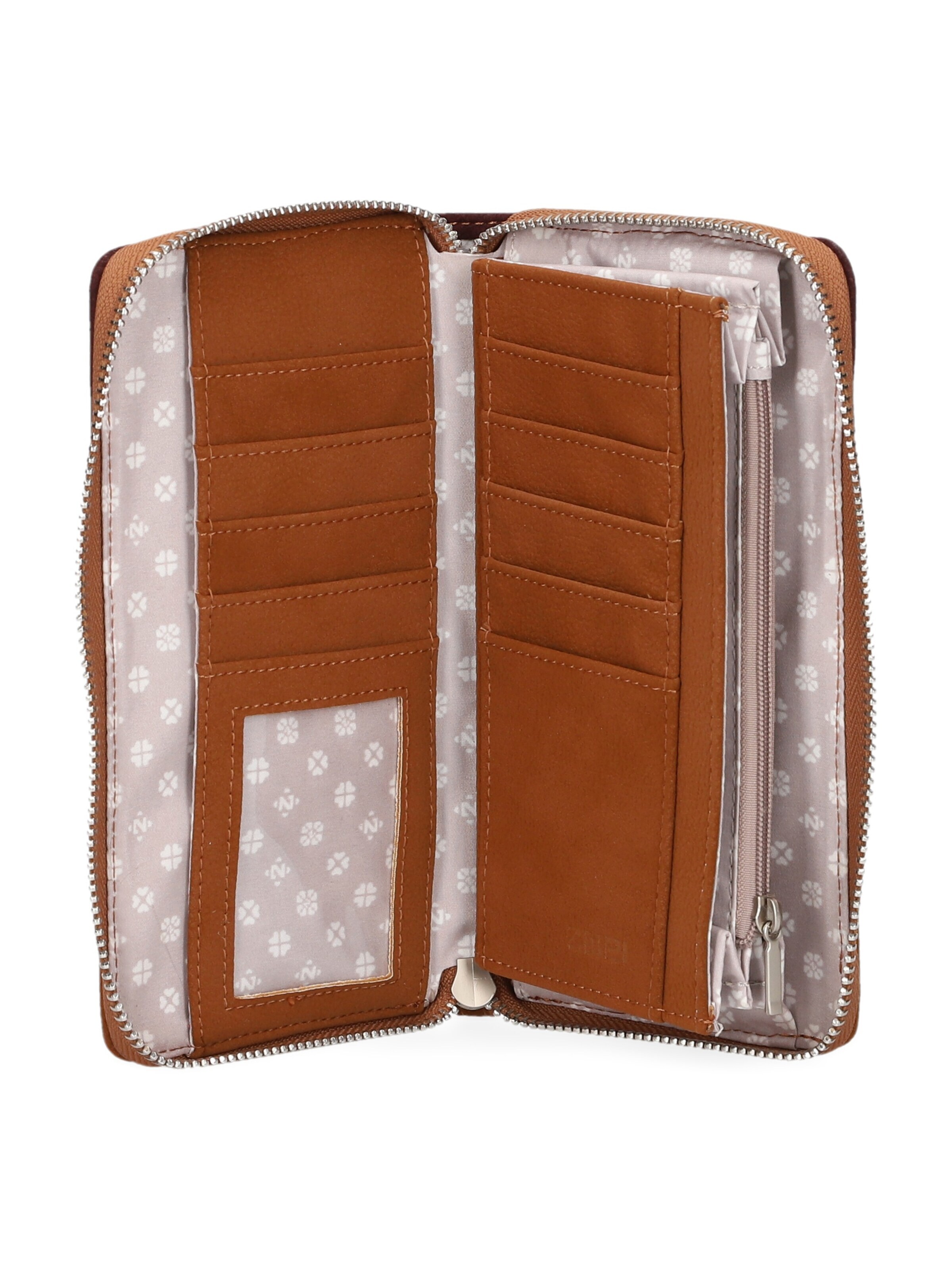 ZWEI Wallet 'EVA EV2' in Brown