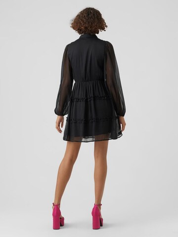 VERO MODA Blousejurk in Zwart